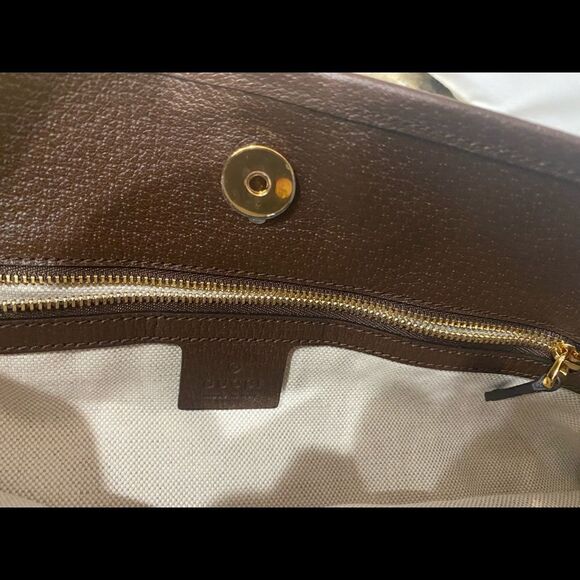 Gucci 1955 Horsebit Canvas Messenger Bag - Picture 13 of 16